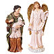 Set presepe 11 personaggi in resina con Natività completa 30 cm s4