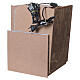 Preselibro con borgo luci e fontana 20x90x25 cm per presepe da 6 cm s14