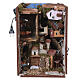 Crèche-livre complète à ouverture en livre 20x90x25 cm pour crèche de 6 cm s7