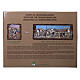 Borgo presepe Preselibro richiudibile con 14 figure 40x40x140 cm per presepe da 10 cm s13