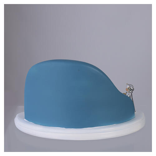 Complete Nativity Scene in Teal, Starry Sky Bagutta 15x25x15 cm 8
