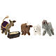 Kit belén completo de lana 12 cm Gry & Sif s10