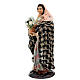 Young woman with flowerpot for Neapolitan Nativity Scene with 18 cm characters s3