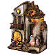 Two-storey house with Nativity 25x25x30 cm for Neapolitan Nativity Scene with 8 cm characters s3
