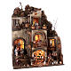 Block of houses N4 with well 65x55x35 cm for Neapolitan Nativity Scene with 10 cm characters s5