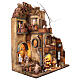 Caseggiato N4 con pozzo 65x55x35 presepe napoletano h. 10 cm s7