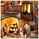 Apartment block N4 with well 65x55x35 Neapolitan nativity scene h. 10 cm s3