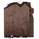 Caseggiato N2 bicolore con fontana 65x55x35 presepe napoletano h. 10 cm s7