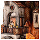 Rustic village N1 with oven and stall 65x55x35 Neapolitan nativity 10 cm s4