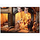 Complete Neapolitan Nativity Scene 4 mod. N1 N2 N3 N4 65x210x35 nativity set 10 cm s2