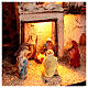 Arabic village with firecamp 65x75x50 cm for Nativity Scene with 6 cm characters s2