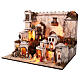 Arabic village with firecamp 65x75x50 cm for Nativity Scene with 6 cm characters s3