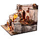 Crèche arabe complète avec feu 65x75x50 cm pour crèche de 6 cm s5