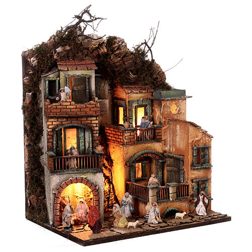 Presepe M2 Epifania 45x40x30 presepe napoletano 6 cm 4