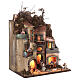 Presepe M1 con falegname bancherella 45x40x30 presepe napoletano 6 cm s4