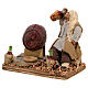 Uomo ubriaco presepe napoletano 10 cm s2
