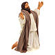 Gesù in ginocchio presepe pasquale napoletano 13 cm s3