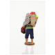 Wanderer Mann mit Obstkörben Neapolitanische Krippe, 13 cm s5