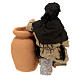 Man sitting with a jar for Neapolitan Nativity Scene with 13 cm characters s4