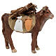 Loaded ox for Neapolitan Nativity Scene with 13 cm characters s1