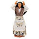 Donna arrabbiata presepe napoletano 13 cm s1