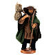 Viandante con sacchetto presepe napoletano 10 cm s1
