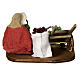 Greengrocer lady for Neapolitan Nativity Scene with 13 cm characters s5