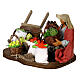 Fruit seller figurine Neapolitan nativity scene 13 cm s2