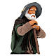 Man standing with stick for Neapolitan Nativity Scene with 15 cm characters s2