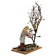 Lenhador com árvore para presépio napolitano com figuras altura média 13 cm s3