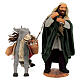 Uomo con asino presepe napoletano 15 cm s2