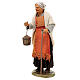 Vecchia con lanterna presepe Napoletano 30 cm s3