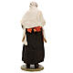 Vecchia con lanterna presepe Napoletano 30 cm s5
