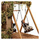Children on swings, MOTION for Neapolitan Nativity Scene of 12 cm s2
