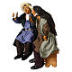 Couple of drunks for Neapolitan Nativity Scene of 15 cm s3