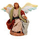 Angel on his knees for Neapolitan Nativity Scene of 12 cm s1