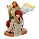 Angel on his knees for Neapolitan Nativity Scene of 12 cm s2