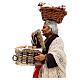 Woman with picnic baskets for Neapolitan Nativity Scene of 30 cm s2