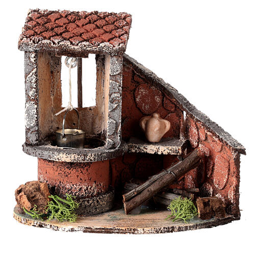 Well with jar and window for 6-8 cm Neapolitan Nativity Scene 1