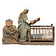 Mother with child, crib 10 cm, Neapolitan nativity scene ANIMATED s3