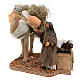 Camel driver with camel 20 cm Neapolitan nativity scene ANIMATED s2