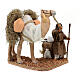 Camel driver with camel 20 cm Neapolitan nativity scene ANIMATED s3