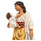 Woman with child in her arms for Neapolitan Nativity Scene of 30 cm s2