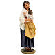 Woman with child in her arms for Neapolitan Nativity Scene of 30 cm s4