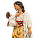 Mother with child in her arms, 30 cm nativity scene, Neapolitan nativity scene s2