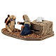 Camel driver feeding his camel, ANIMATED character of 10 cm for Neapolitan Nativity Scene s2