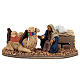 Camel driver feeds camel 10 cm ANIMATED Naples nativity scene s1