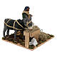 Peasant scene 24 cm Neapolitan nativity scene ANIMATED s4