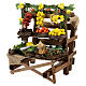 Obst- und Gemüse-Verkaufsstand, Krippenzubehör, neapolitanischer Stil, für 20 cm Krippe, 15x15x15 cm s2