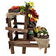 Fruit stand 20cm 15x15x15cm Neapolitan nativity scene s3